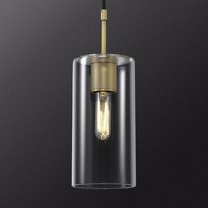 Modern Brass Pendant Lights Kitchen Island Glass Pendant Light Fixtures